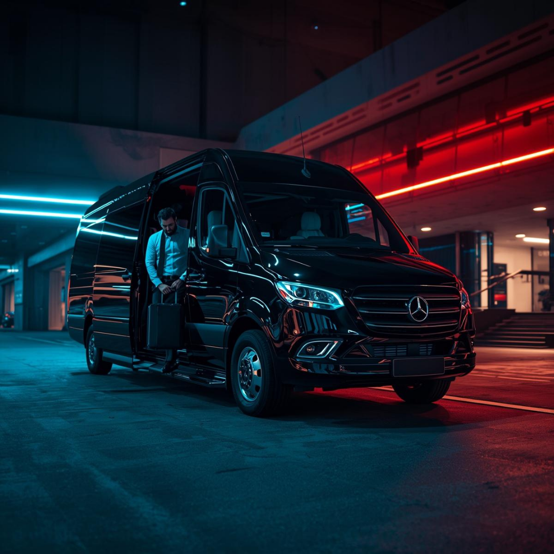 Airport transfer luxury vehicle